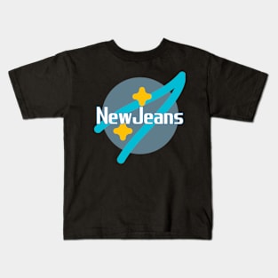 NewJeans NASA Kids T-Shirt